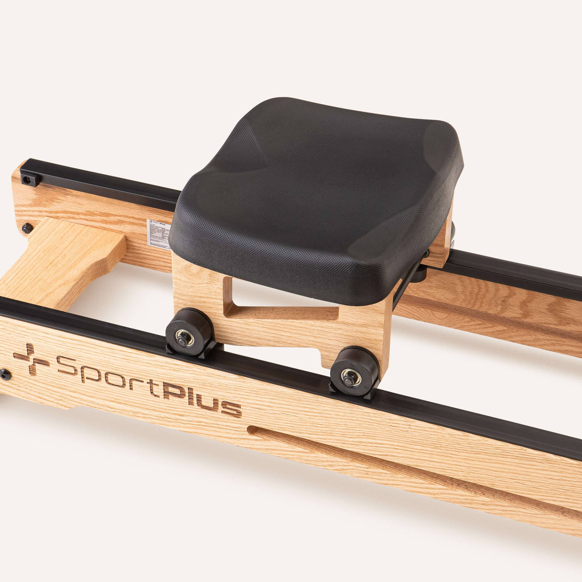 Klappbares Wasserrudergerät aus Eichenholz mit App-Kompatibilität SP-WR-1900-iE SportPlus 